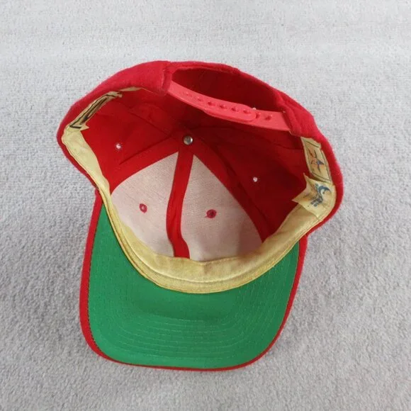 VINTAGE Georgia Bulldogs Sports Specialties Hat Cap Signed Vince Dooley Snapback - Picture 7 of 11